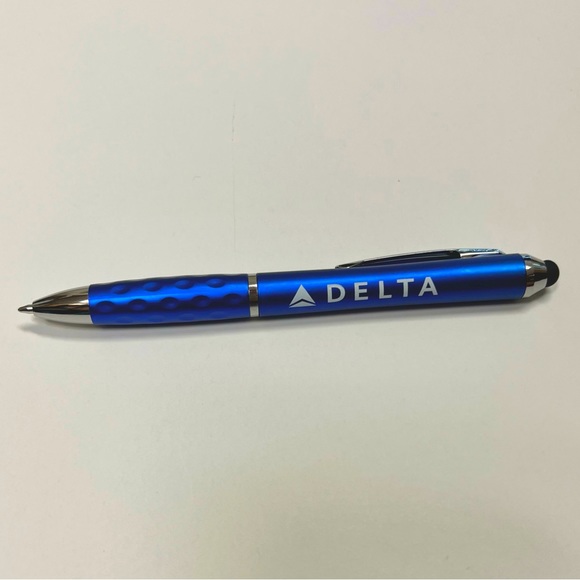 Delta’s Stylus Pen. Black ink. Regular size Collectible New - Picture 1 of 8